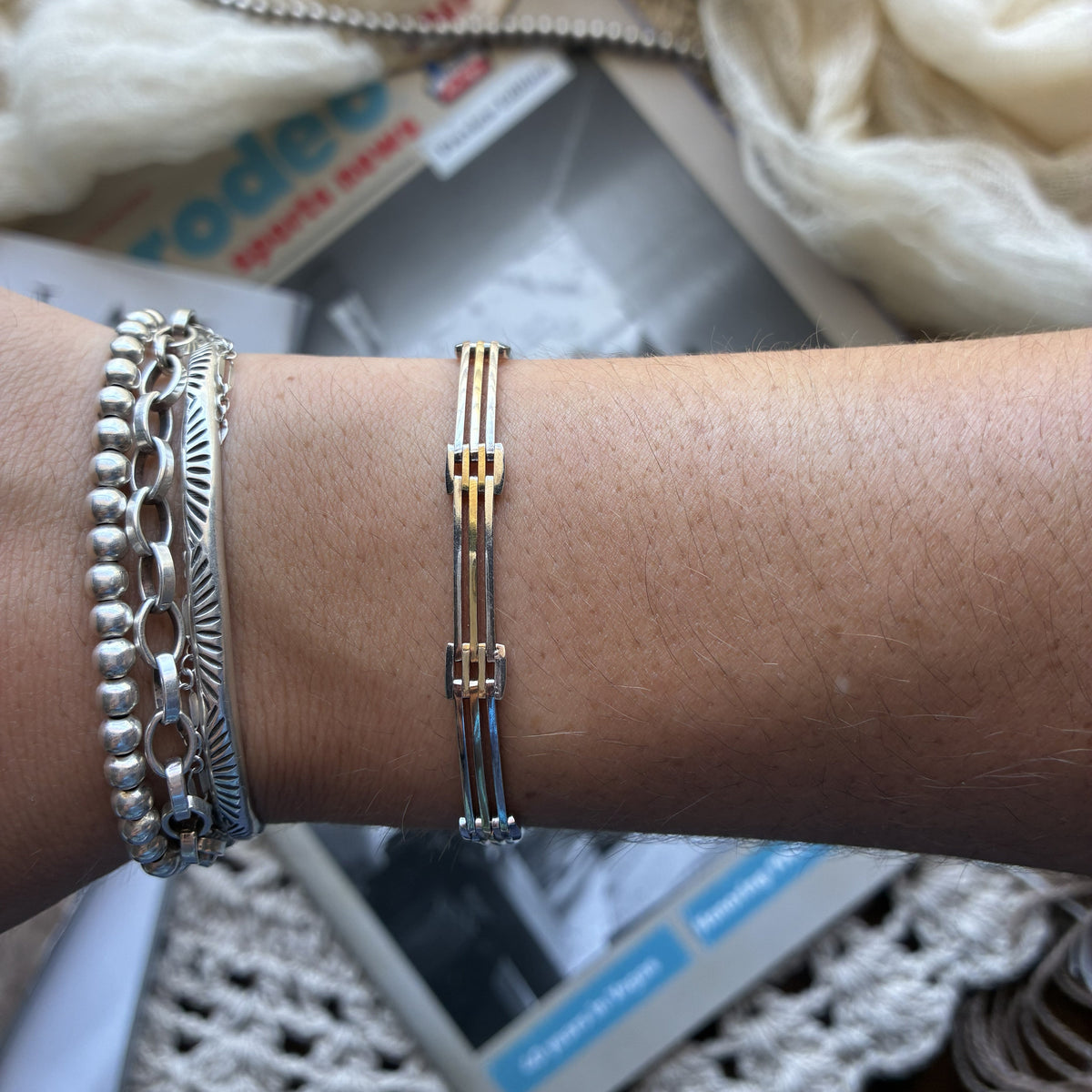 Two-Tone Bracelet