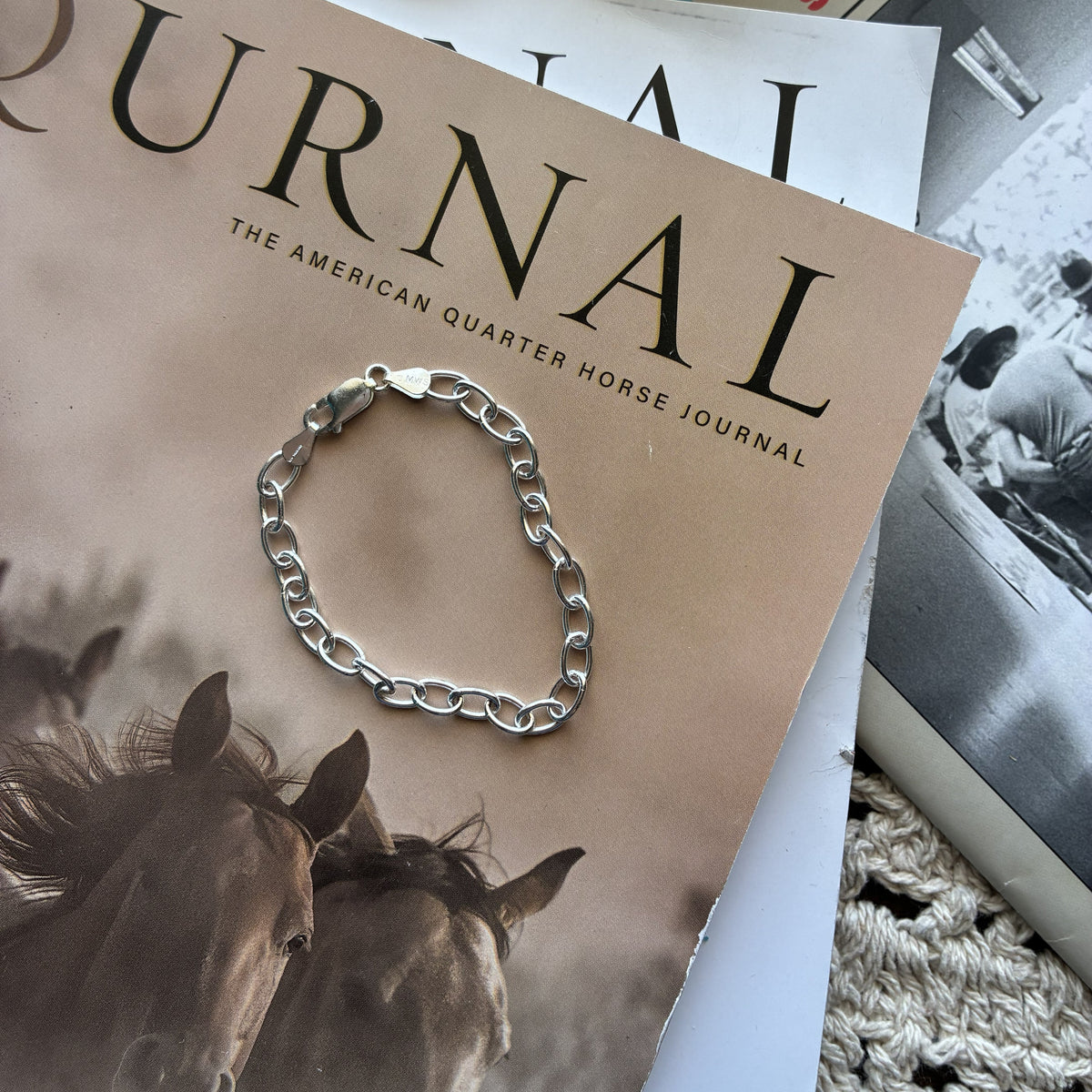 Paperclip Chain Bracelet